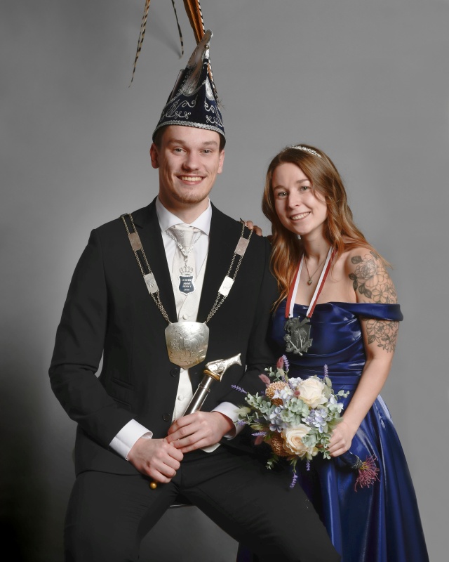 2026 Prins Sean I (Vonken) en Prinses Amber (Ververgaert)